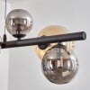 Chehalis Lampa wisząca, Kula świetlna, Lampa wisząca W kolorze bursztynu, Przydymiony, 8-punktowe