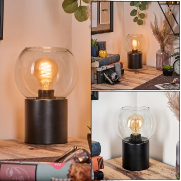 Koyoto kula świetlna, lampka biurkowa, lampa stołowa przezroczysty, 1-punktowy