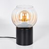 Koyoto Kula świetlna, Lampa biurkowa, Lampa stołowa W kolorze bursztynu, Przezroczysty, 1-punktowy