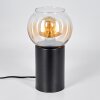 Koyoto kula świetlna, lampka biurkowa, lampa stołowa bursztynowy, przezroczysty, 1-punktowy