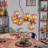 Gastor lampa wisząca, kula świetlna, lampa wisząca bursztynowy, 10-punktowe