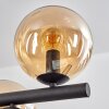 Gastor lampa wisząca, kula świetlna, lampa wisząca bursztynowy, 10-punktowe