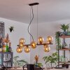 Gastor lampa wisząca, kula świetlna, lampa wisząca bursztynowy, 10-punktowe