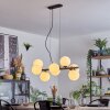 Koyoto Lampa wisząca, Kula świetlna, Lampa wisząca Biały, 8-punktowe