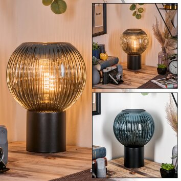 Koyoto kula świetlna, lampka biurkowa, lampa stołowa niebeieski, 1-punktowy