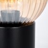 Koyoto kula świetlna, lampka biurkowa, lampa stołowa bursztynowy, przezroczysty, 1-punktowy