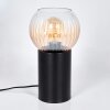 Koyoto kula świetlna, lampka biurkowa, lampa stołowa bursztynowy, przezroczysty, 1-punktowy