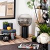 Koyoto Kula świetlna, Lampa biurkowa, Lampa stołowa Przezroczysty, Przydymiony, 1-punktowy