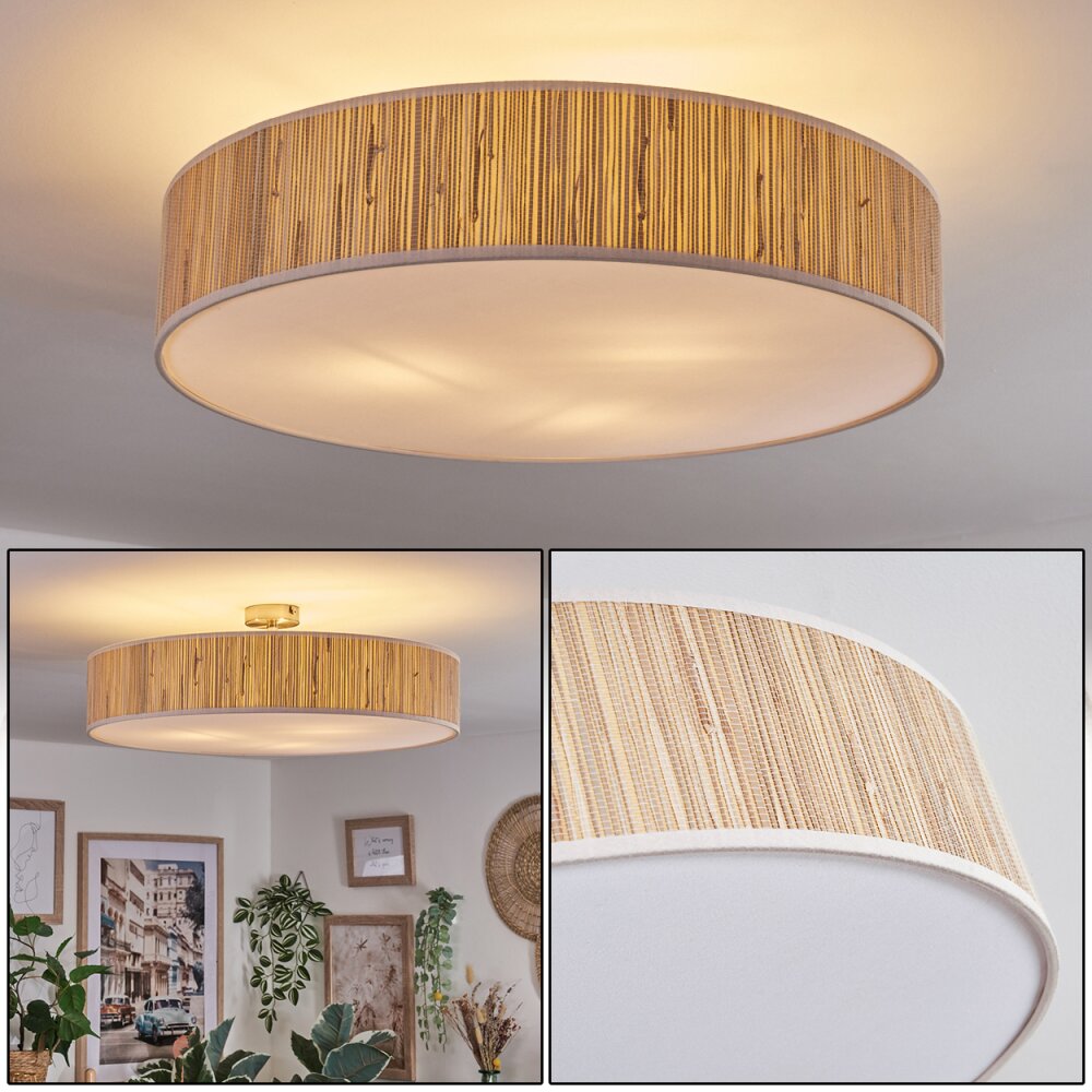 Foggia Lampa sufitowa Nikiel matowy, 3-punktowe main product photo