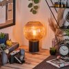 Koyoto kula świetlna, lampka biurkowa, lampa stołowa bursztynowy, 1-punktowy