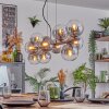 Gastor Lampa wisząca, Kula świetlna, Lampa wisząca Przezroczysty, Przydymiony, 10-punktowe