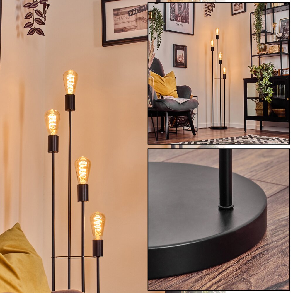 Limmingen Lampa stojąca Czarny, 4-punktowe main product photo