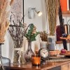 Gjedso Spot sufitowy, Lampa ścienna, Spot ścienny LED Chrom, Biały, 1-punktowy