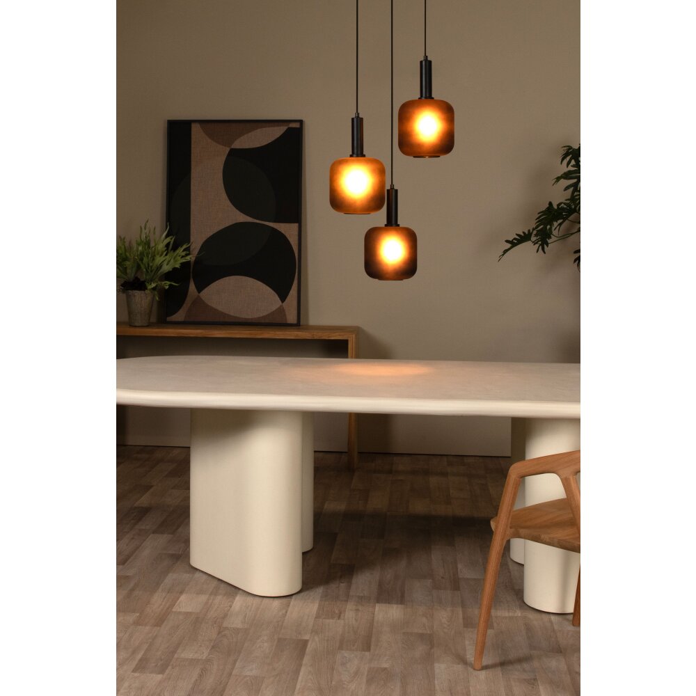 Oświetlenie Lucide ELOISE Lampa wisząca Czarny, 3-punktowe main product photo