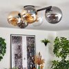 Gastor lampa sufitowa, kula świetlna bursztynowy, przezroczysty, przydymiony, 5-punktowe