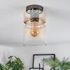 Hasvik lampa sufitowa, spot sufitowy chrom, przydymiony, 1-punktowy