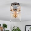 Hasvik lampa sufitowa, spot sufitowy chrom, przydymiony, 1-punktowy