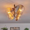 Gastor lampa sufitowa, kula świetlna bursztynowy, przezroczysty, przydymiony, 5-punktowe