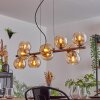 Gastor lampa wisząca, kula świetlna, lampa wisząca bursztynowy, 10-punktowe
