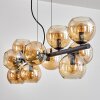 Gastor lampa wisząca, kula świetlna, lampa wisząca bursztynowy, 10-punktowe