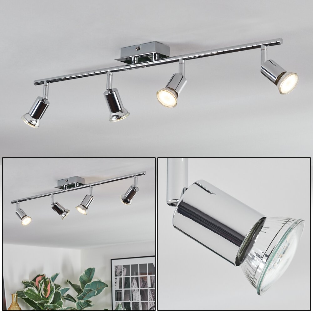 Ilaro Lampa sufitowa, Spot sufitowy Chrom, 4-punktowe main product photo