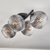 Koyoto Lampa sufitowa, Kula świetlna Przezroczysty, Przydymiony, 4-punktowe