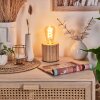 Argea lampka biurkowa, lampa stołowa kolory naturalne, czarny, 1-punktowy