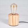 Argea lampka biurkowa, lampa stołowa kolory naturalne, czarny, 1-punktowy