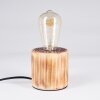 Argea lampka biurkowa, lampa stołowa kolory naturalne, czarny, 1-punktowy