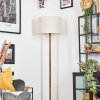 Bassagoda lampa stojąca kolory naturalne, czarny, 1-punktowy