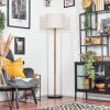 Bassagoda lampa stojąca kolory naturalne, czarny, 1-punktowy