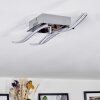 Biskopstorp lampa sufitowa LED chrom, 3-punktowe