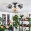 Gastor lampa sufitowa, kula świetlna bursztynowy, przydymiony, 3-punktowe