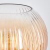 Koyoto kula świetlna, lampka biurkowa, lampa stołowa 20 cm bursztynowy, przezroczysty, 1-punktowy