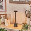 Parel lampka biurkowa, lampa stołowa LED czarny, 1-punktowy