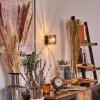 Bamako lampa up & down, kinkiet LED czarny, 1-punktowy