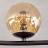 Chehalis lampa sufitowa, kula świetlna 76 cm bursztynowy, przydymiony, 12-punktowe