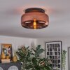 Boza lampa sufitowa, kula świetlna miedziany, 1-punktowy