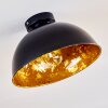 Hofstein Nome Lampa sufitowa Czarny, 1-punktowy