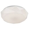 Nino Leuchten DIAMOND Lampa Sufitowa LED Biały, 1-punktowy