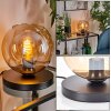 Koyoto lampa stołowa 20 cm bursztynowy, 1-punktowy