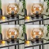Koyoto lampa stołowa 20 cm bursztynowy, 1-punktowy