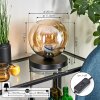 Koyoto lampa stołowa 20 cm bursztynowy, 1-punktowy
