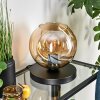 Koyoto lampa stołowa 20 cm bursztynowy, 1-punktowy