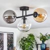 Gastor lampa sufitowa, kula świetlna bursztynowy, przezroczysty, przydymiony, 3-punktowe