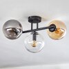 Gastor lampa sufitowa, kula świetlna bursztynowy, przezroczysty, przydymiony, 3-punktowe