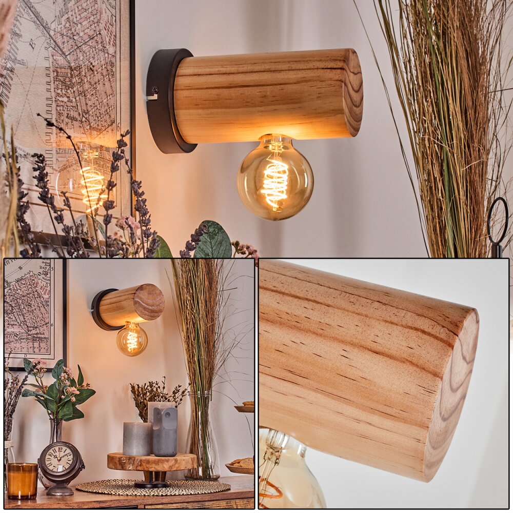 Argea Lampa ścienna, Spot ścienny Ecru, Czarny, 1-punktowy main product photo