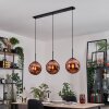 Gastor lampa wisząca, kula świetlna, lampa wisząca miedziany, 3-punktowe