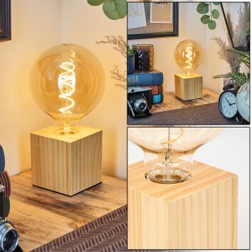 Tallsebo lampa stołowa kolory naturalne, 1-punktowy