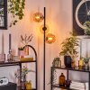 Koyoto lampa stojąca bursztynowy, 3-punktowe